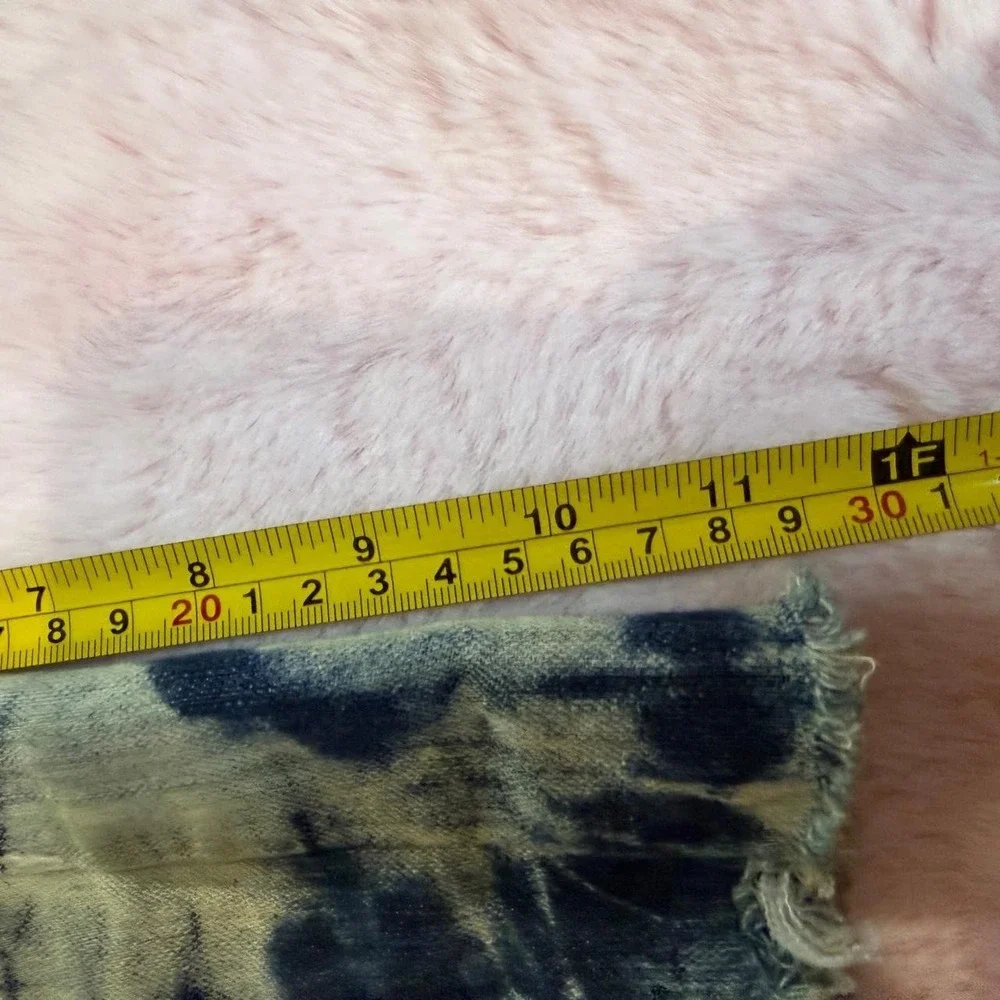 Y2K Piper Blue tie dye denim mini skirt
